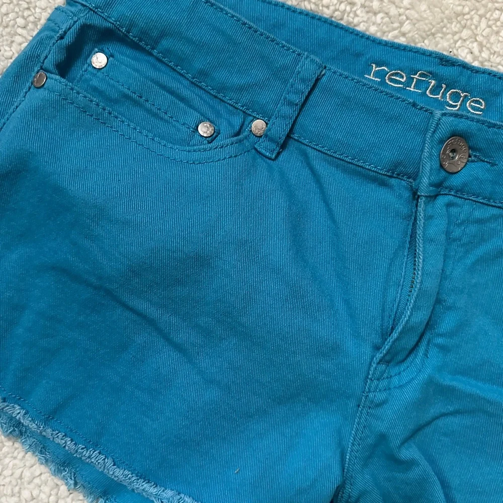 Refuge Women's Blue Denim Shorts